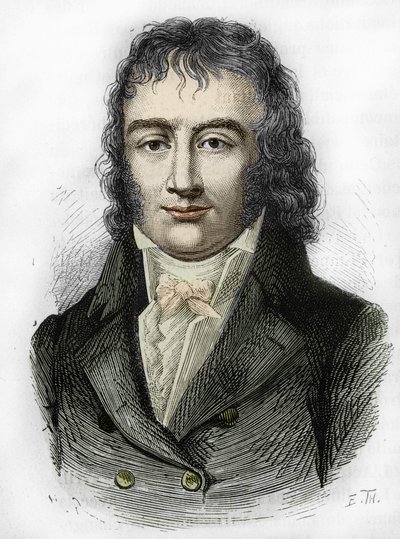 Benjamin Constant, político y escritor francés de origen suizo (1767-1830) de Unknown artist