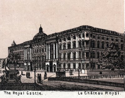 Berlín, Alemania: vista del Castillo Real. en "El mundo ilustra 168 vistas" Sin fecha (finales del siglo XIX) de Unknown artist