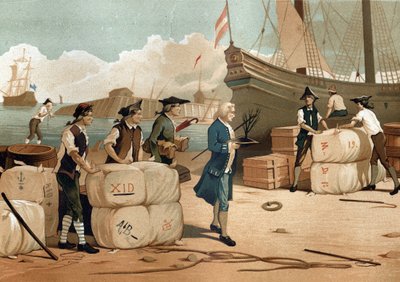 Bernard de Jussieu (1699-1777), botánico francés, habiendo traído el pie de cedro de Inglaterra en 1734 de Unknown artist