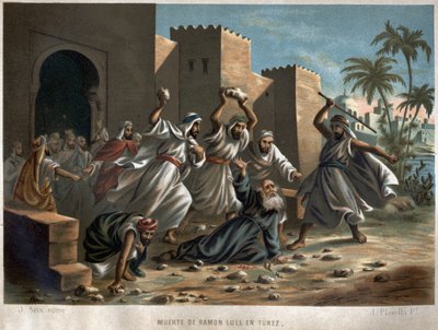 Beato Ramón Llull, fallecido en catalán Ramon Llull, en español Raimundo Lulio (Lullo), filósofo, teólogo y poeta catalán (1235-1315) de Unknown artist