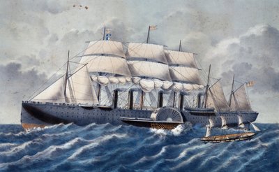 Vapor británico Great Eastern de Unknown artist