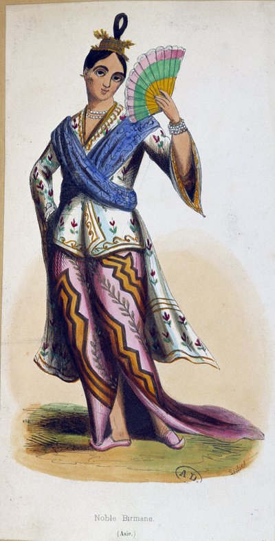 Noble birmano de Unknown artist