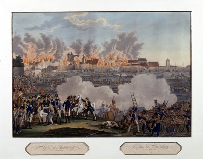 Captura de Ratisbona, Guerra Napoleónica, 23 de abril de Unknown artist