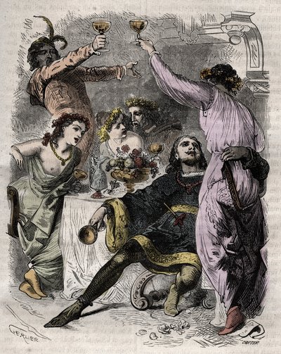 Caso de la Torre de Nesle de Unknown artist