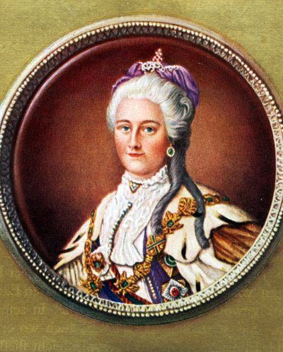 Catalina II Retrato de de Unknown artist