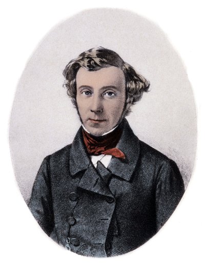 Charles-Alexis-Henri Clerel de Tocqueville (1805-59) - Retrato de Alexis de Tocqueville (Alexis Charles Henri Cleral de Tocqueville) (1805 - 1859), historiador y político francés de Unknown artist