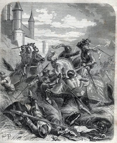 Carlos III, conocido como Carlos de Duras (Durazzo) rey de Nápoles entró en Nápoles, con la ayuda del pueblo, el 16 de julio de Unknown artist