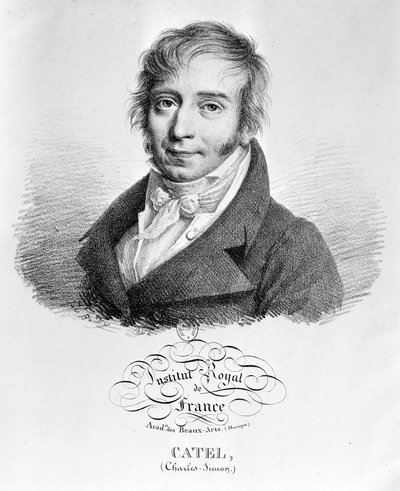 Charles Simon Catel, compositor francés de Unknown artist