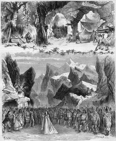 Ópera cómica “Robinson Crusoe” de Eugene Cormon. de Unknown artist