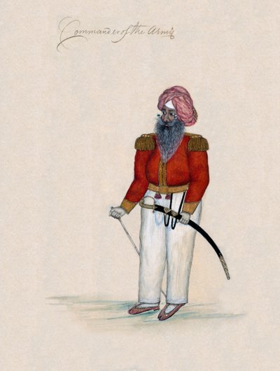 Comandante del Ejército de Unknown artist