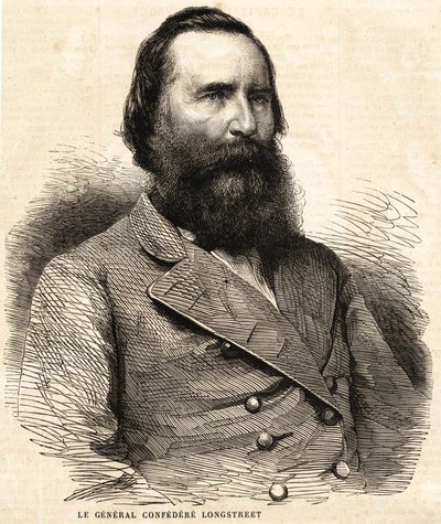 General Confederado James Longstreet (1821 - 1904). de Unknown artist