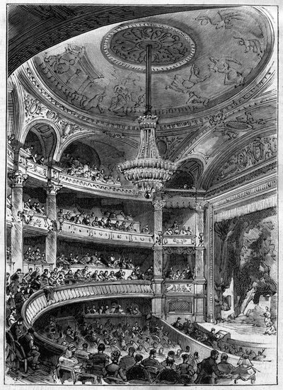 Teatro de Constantina en Argelia construido por el arquitecto Paul Jean Gion (1838-1904) entre 1877 y 1883 de Unknown artist