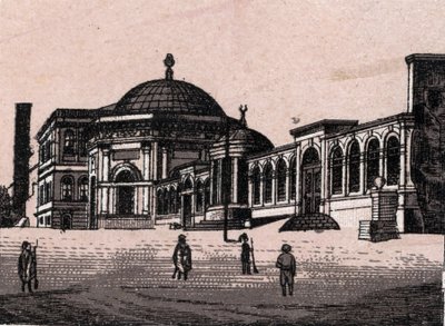 Constantinopla, Turquía: vista de la Columna Quemada. en "El mundo ilustra 168 vistas" Sin fecha (finales del siglo XIX) de Unknown artist
