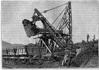Construcción del Canal de Panamá - perforación del Istmo de Panamá de Unknown artist