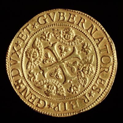 Moneda: cuatro ECU de oro. 1652 Collezione numismatica Banca Carige de Unknown artist