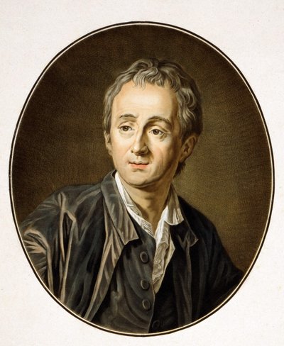 Denis Diderot (1713-1784), por Pierre-Michel Alix (1762 - 1817) de Unknown artist