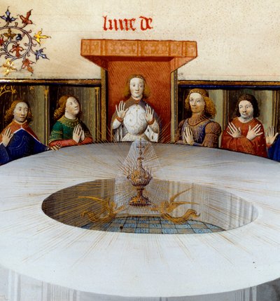 (detalle) Los Caballeros de la Mesa Redonda de 