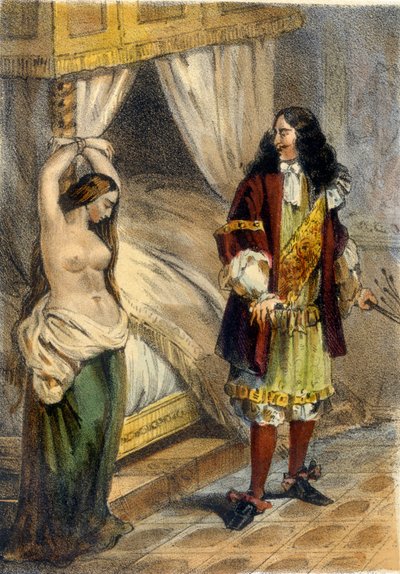 Donatien Alphonse Francois de Sade (Marqués de Sade) de Unknown artist