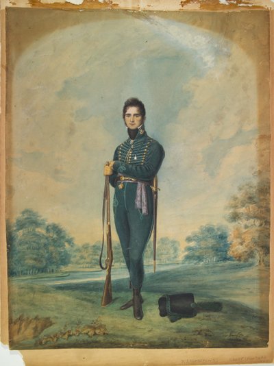 Tiradores del Duque de Cumberland de Unknown artist