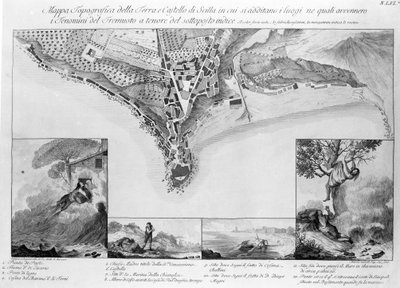 Terremoto que tuvo lugar en Scilla (Italia) en 1783 de Unknown artist