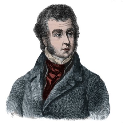 Ebenezer Elliot (1781-1849) poeta inglés - grabado de Unknown artist