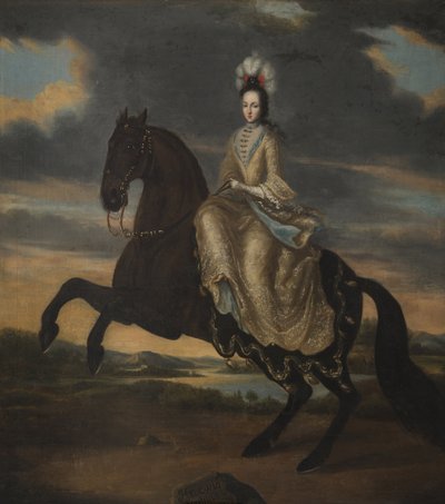 Retrato de la Duquesa Hedvig Sophia de Holstein-Gottorp (1681-1708), Reina de Suecia de Unknown artist