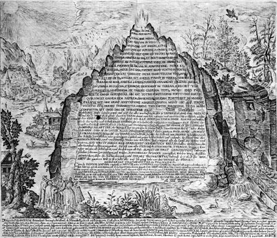 Grabado del “Amphitheatrum sapientiae aeternae”. de Unknown artist