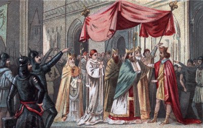Eudes (Odon) (c. 860 - 898), Conde de París y Troyes, elegido Rey de Francia. de Unknown artist
