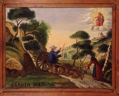 Ex-voto de Notre Dame de Laghet de Unknown artist