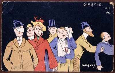 Salida M. F. Paki, principios del siglo XX (ilustración) de Unknown Artist