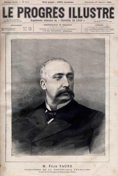 Félix Faure, Presidente de la República Francesa de Unknown artist