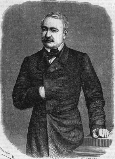 Ferdinand de Lesseps (1805-1894), diplomático y administrador francés. de Unknown artist