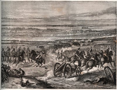Primera coalición: Batalla de La Favorita (Italia), enero de 1797, entre las tropas francesas de Napoleón y el ejército austríaco durante la primera campaña italiana (1796-1797) - La Batalla de La Favorita, Italia, 25 Nivose, Año 5 (enero de 1797). Un en de Unknown artist