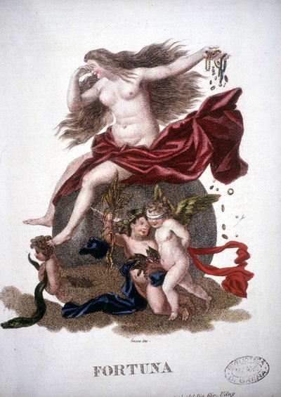 Fortuna - en Dizionario mitologico de Unknown artist