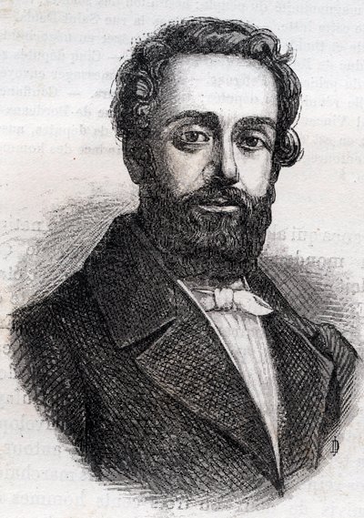 François Rose Joseph Degousée 1795-1862 militar, ingeniero civil y político republicano - Grabado de 1882 en “Histoire de dix ans: 1830-1840” Louis-Blanc (1811-1882) de Unknown artist