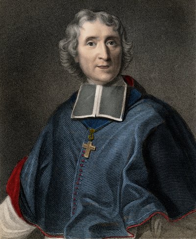 François de Pons de Salignac de La Mothe-Fénelon (1651-1715) - grabado - siglo XIX de Unknown artist