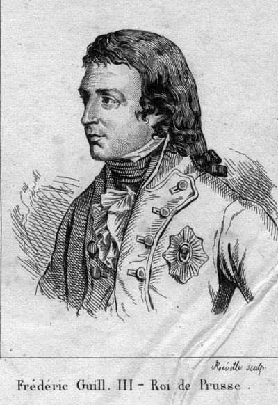 Retrato de Federico Guillermo III de Prusia (1770-1840), Rey de Prusia de Unknown artist