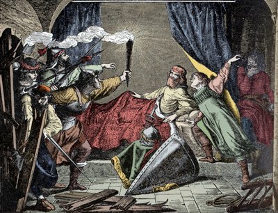 Federico Barbarroja en Susa - Emperador Federico Barbarroja (Federico I de Hohenstaufen) de Unknown artist
