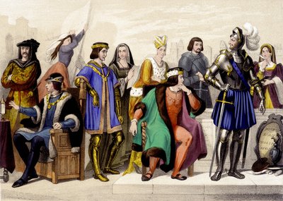 De 1461 a 1515. Luis XI, Carlos VIII, Luis XII y Francisco I de Unknown artist
