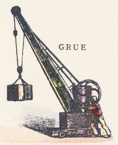 G: grulla de Unknown artist