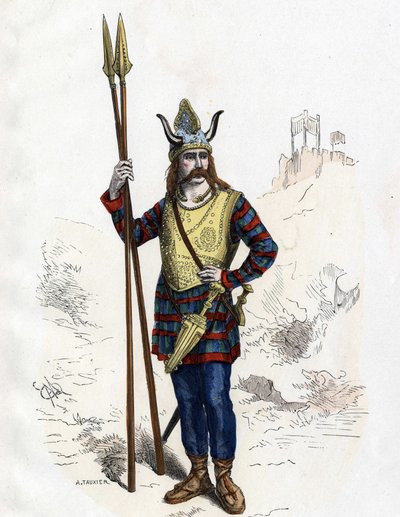 Líder galo antes de la conquista romana - en 