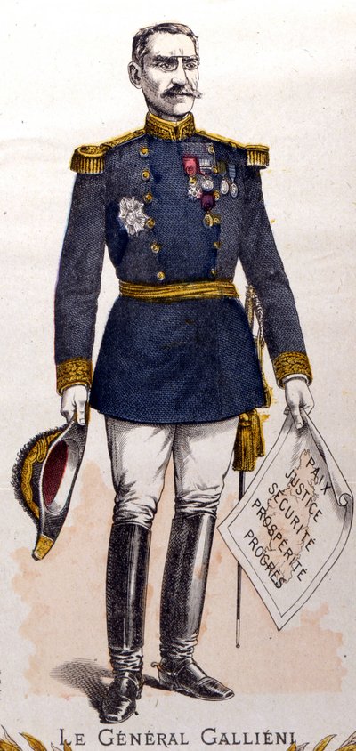 General Joseph Gallieni (1849 - 1916), Mariscal de Francia de Unknown artist