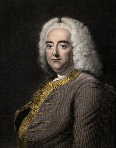 George Frideric Handel (George Frederick Handel, Georg Friedrich Handel) de Unknown artist