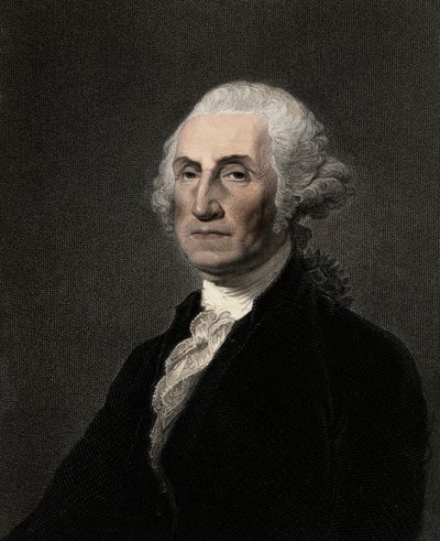 George Washington 1732-1799 - grabado - siglo XIX de Unknown artist