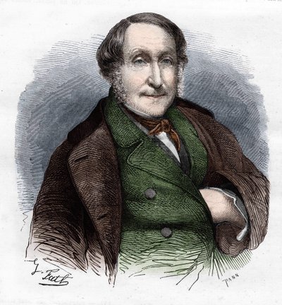 Gioacchino Rossini (1792-1868), compositor italiano de Unknown artist