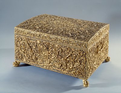 Caja de oro conocida como Ana de Austria ofrecida por el Cardenal Jules Mazarin de Unknown artist