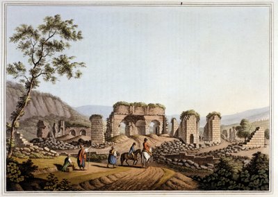 Grecia. Ruinas del Templo de Diana (Artemisa) en Éfeso de Unknown artist