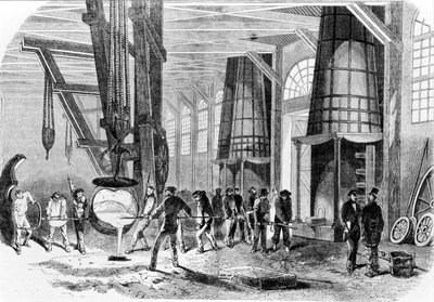 Fundición de Grenelle en 1885 de Unknown artist