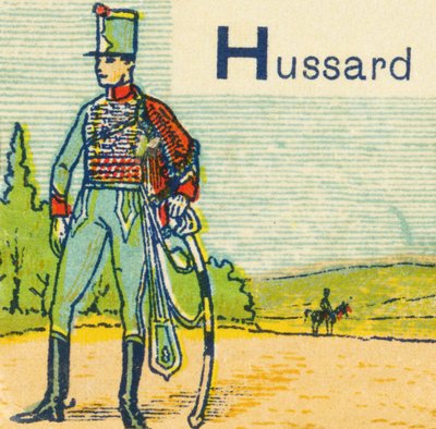 H como Hussard de Unknown artist
