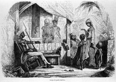 Revolución Haitiana (1791-1803): Cuerpo de la Guardia Revolucionaria. de Unknown artist